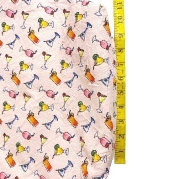 Martini’s Daquiri’s & Fun  cocktails fabric tote bag - Picture 9 of 9